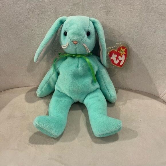 Ty Beanie Baby Hippity the Bunny, NWT - Picture 1 of 3